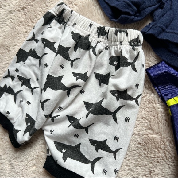 Baby Boy Soft Shorts Lot Bundle (3 pairs) 9-12 months Carters - Picture 3 of 7